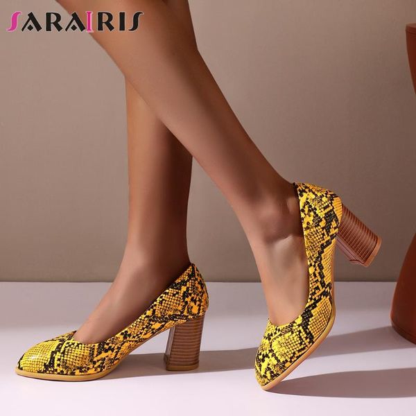 dress shoes sarairis ladies 2021 high block heels pumps spring fashion fretwork women elegant ol shallow woman, Black
dress shoes sarairis ladies 2021 high block heels pumps spring fashion fretwork women elegant ol shallow woman, Black