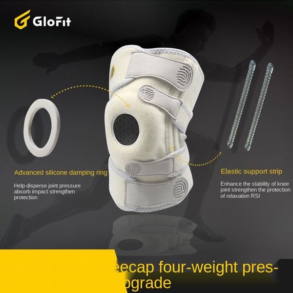 glofit knee support for pain four strap pressure sports kneepad basketball running fitness protector silicone outdoor elbow & pads, Black;gray
glofit knee support for pain four strap pressure sports kneepad basketball running fitness protector silicone outdoor elbow & pads, Black;gray