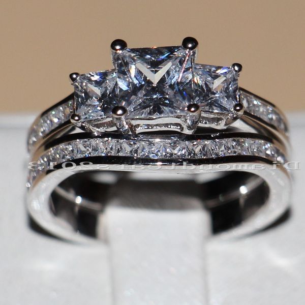 victoria wieck luxury jewelry 10kt white gold filled z simulated diamond wedding princess bridal rings for women size 5/6/7/8/9/10, Silver
victoria wieck luxury jewelry 10kt white gold filled z simulated diamond wedding princess bridal rings for women size 5/6/7/8/9/10, Silver
