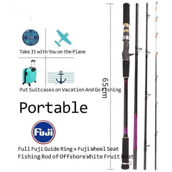 boat fishing rods weihai all rich soil portable travel pole white fruit offshore no. 50 60
boat fishing rods weihai all rich soil portable travel pole white fruit offshore no. 50 60