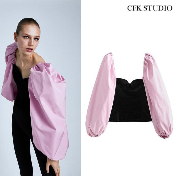 women's blouses & shirts women blouse with slash neck patchwork long sleeve casual loose shirt femme elegant chic cotton pink njgf, White
women's blouses & shirts women blouse with slash neck patchwork long sleeve casual loose shirt femme elegant chic cotton pink njgf, White
