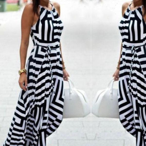 maxi long fashion women dress boho striped sleeveless beach style strap sundress vestidos mujer for female, Black;gray
maxi long fashion women dress boho striped sleeveless beach style strap sundress vestidos mujer for female, Black;gray