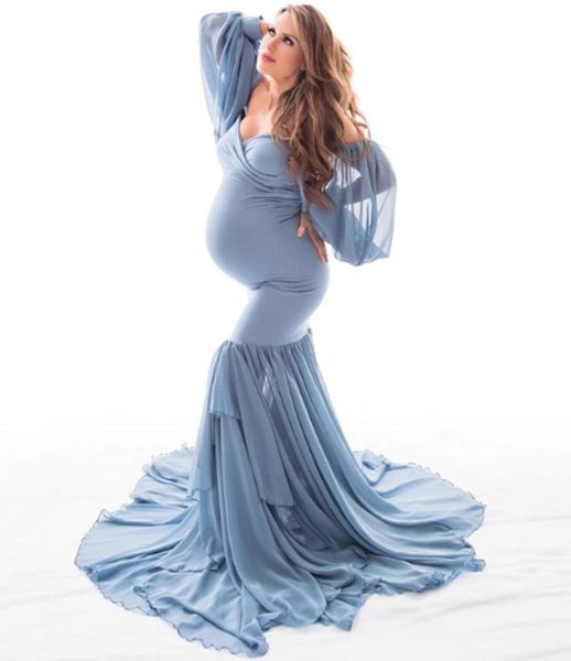 maternity dresses off shoulder pregnant dress pography props for shooting po pregnancy clothes cotton+chiffon half circle gown, White
maternity dresses off shoulder pregnant dress pography props for shooting po pregnancy clothes cotton+chiffon half circle gown, White