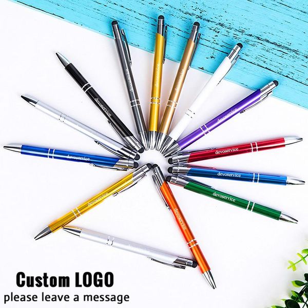 ballpoint pens 30pcs custom logo metal aluminum rod capacitor touch screen handwriting press advertising gift signature pen, Blue;orange
ballpoint pens 30pcs custom logo metal aluminum rod capacitor touch screen handwriting press advertising gift signature pen, Blue;orange