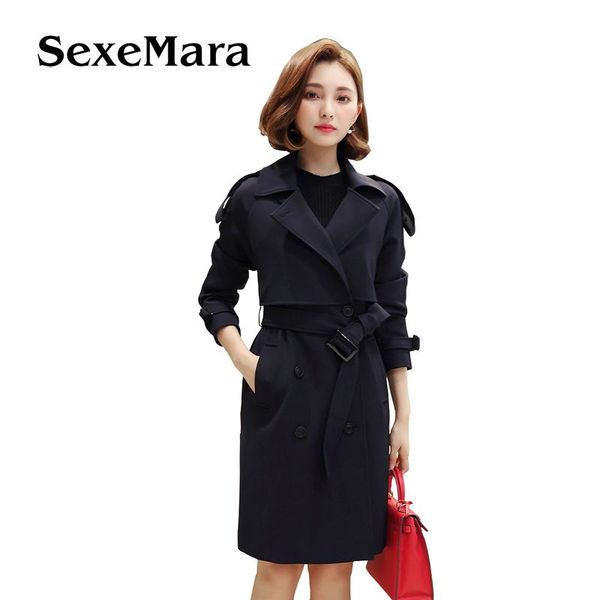 women's trench coats 2021 autumn spring women coat long slim double breasted belt outwear fashion european dark blue casaco yyj100, Tan;black
women's trench coats 2021 autumn spring women coat long slim double breasted belt outwear fashion european dark blue casaco yyj100, Tan;black