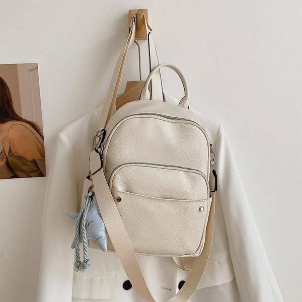 backpack style cgcbag 2021 fashion simple women korean solid pu leather school bag for teenager vintage high quality
backpack style cgcbag 2021 fashion simple women korean solid pu leather school bag for teenager vintage high quality