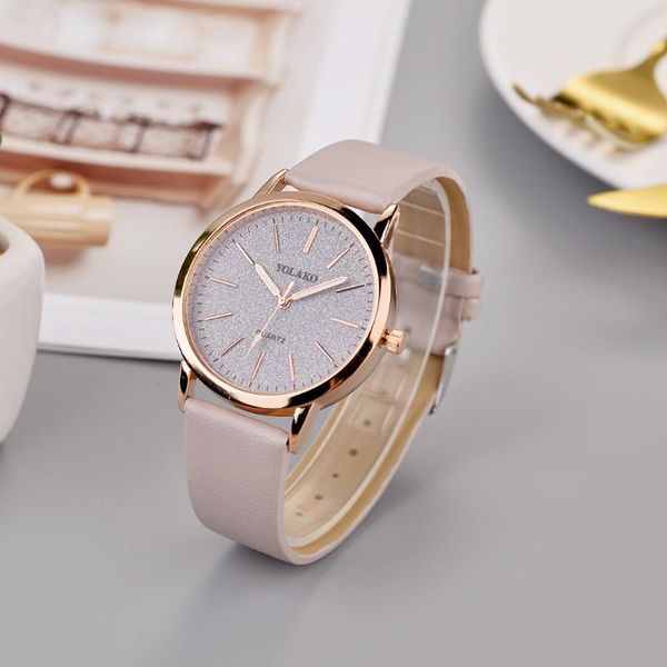 yolako fashion women starry sky watch ladies casual quartz wristwatch women's leather band simple waterproof clock wristwatches, Slivery;brown
yolako fashion women starry sky watch ladies casual quartz wristwatch women's leather band simple waterproof clock wristwatches, Slivery;brown