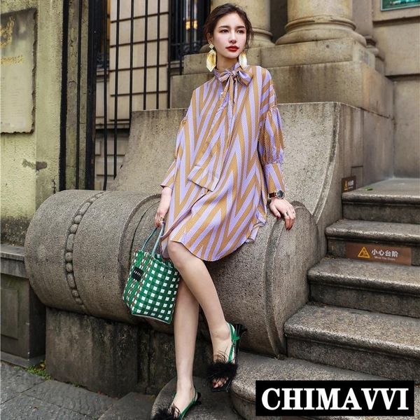women's blouses & shirts retro rhombic contrast color scarf collar striped shirt lady's lantern sleeve loose bow dress fashion wom, White
women's blouses & shirts retro rhombic contrast color scarf collar striped shirt lady's lantern sleeve loose bow dress fashion wom, White