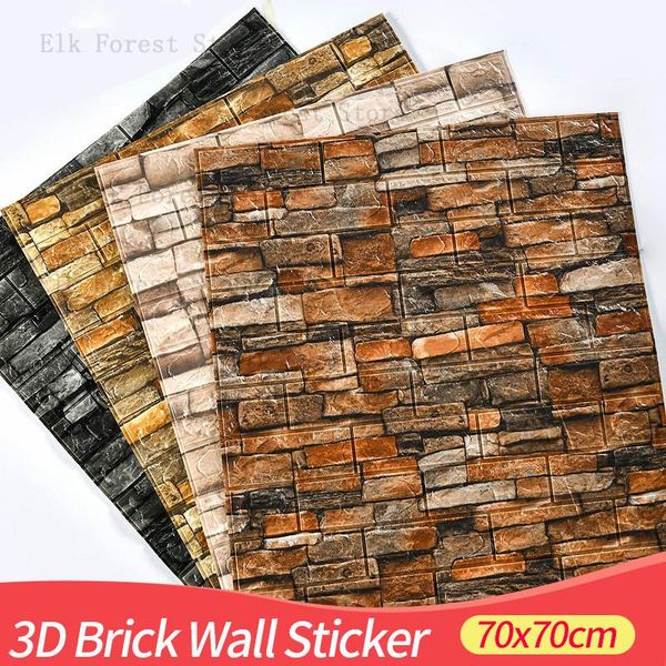 70Ã77cm real 3d brick wall sticker home decoration diy self-adhesive waterproof antique retro background old wallpapers
70Ã77cm real 3d brick wall sticker home decoration diy self-adhesive waterproof antique retro background old wallpapers