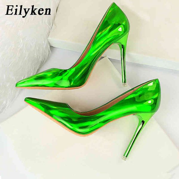 eilyken 2021 new women fetish green red .5cm high heels patent leather pointed toe ladies office shoes c0410, Black
eilyken 2021 new women fetish green red .5cm high heels patent leather pointed toe ladies office shoes c0410, Black