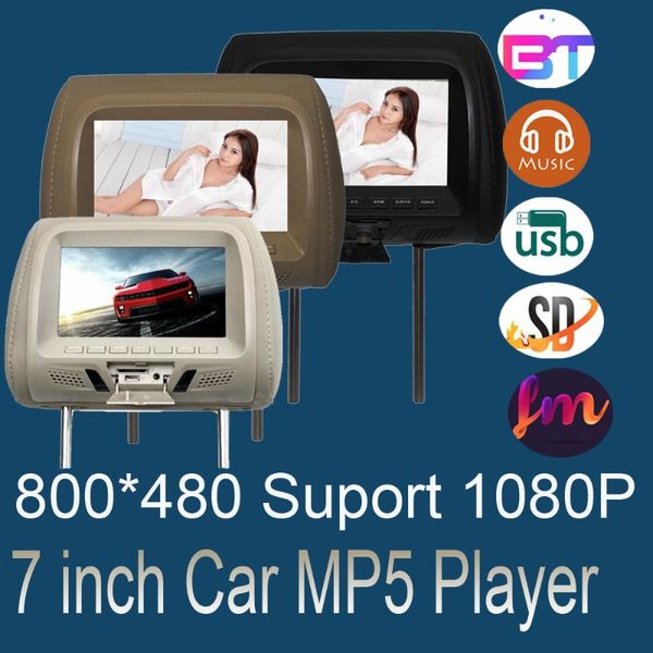 car video 2pcs 7 inch headrest monitor led digital screen pillow with mp4 mp5 player usb sd rear seat entertainment
car video 2pcs 7 inch headrest monitor led digital screen pillow with mp4 mp5 player usb sd rear seat entertainment
