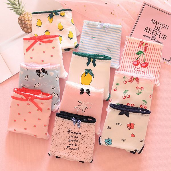 3pcs women's cotton panties fashion cute bow cartoon girls briefs for woman breathable female underwear low waist lingerie, Black;pink
3pcs women's cotton panties fashion cute bow cartoon girls briefs for woman breathable female underwear low waist lingerie, Black;pink