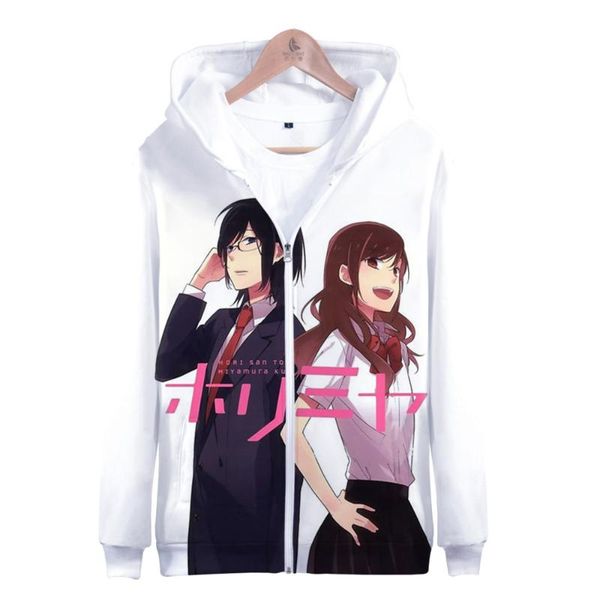 men's hoodies & sweatshirts anime horimiya miyamura zip-up men woman leisure fashion hooded trend casual street clothing pullovers, Black
men's hoodies & sweatshirts anime horimiya miyamura zip-up men woman leisure fashion hooded trend casual street clothing pullovers, Black