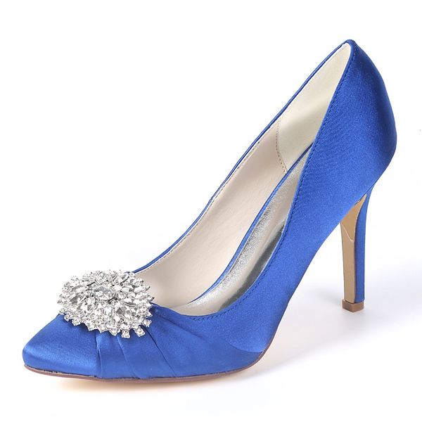 sandals high heels satin wedding shoes pointed toe slip-on stiletto crystals prom evening formal party women dress pumps zboo, Black
sandals high heels satin wedding shoes pointed toe slip-on stiletto crystals prom evening formal party women dress pumps zboo, Black