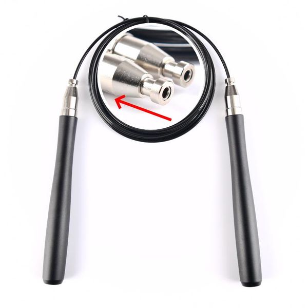 jump ropes nevertoolate self lock aluminium alloy speed fast skipping rope fitness workout lose weight keep fit
jump ropes nevertoolate self lock aluminium alloy speed fast skipping rope fitness workout lose weight keep fit