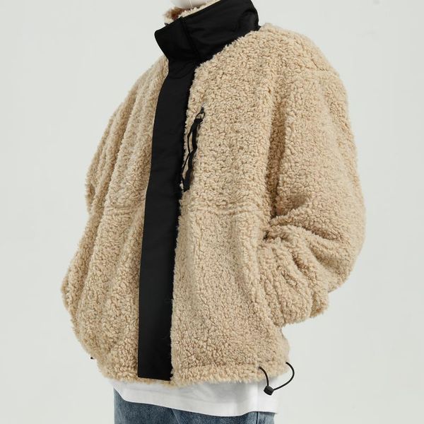 special zone - return, no change, korean version cashmere loose cotton jacket for men men's jackets, Black;brown
special zone - return, no change, korean version cashmere loose cotton jacket for men men's jackets, Black;brown