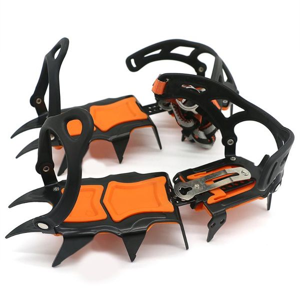 cords, slings and webbing 12 teeth anti-skid crampons manganese steel climbing gear snow ice shoe grippers crampon traction device mountaine
cords, slings and webbing 12 teeth anti-skid crampons manganese steel climbing gear snow ice shoe grippers crampon traction device mountaine