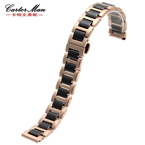 watch bands 16mm 18mm 20mm ceramic and stainless steel strap for hours of white black watchband with butterfly buckle bracelet, Black;brown
watch bands 16mm 18mm 20mm ceramic and stainless steel strap for hours of white black watchband with butterfly buckle bracelet, Black;brown