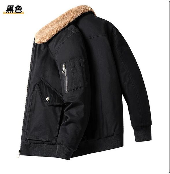 men winter jacket 2022 new thick fleece warm fur collar lapel casual man outwear fashion parkas loose work jackets hot, Black;brown
men winter jacket 2022 new thick fleece warm fur collar lapel casual man outwear fashion parkas loose work jackets hot, Black;brown