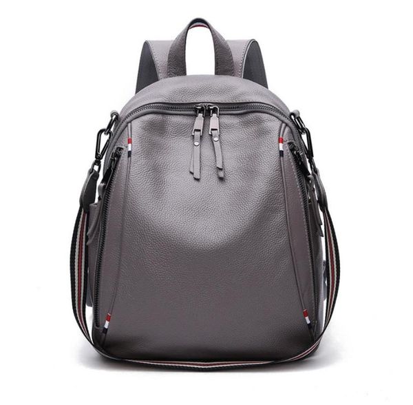 backpack yilunxi woman gray fashion female large capacity cowhide bag woman's multi-pocket bags lady real leather backpacks
backpack yilunxi woman gray fashion female large capacity cowhide bag woman's multi-pocket bags lady real leather backpacks