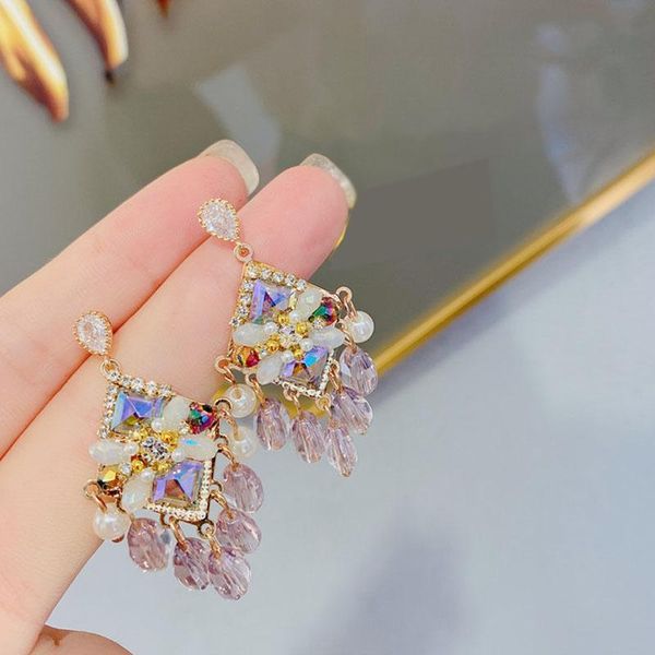dangle & chandelier korean elegant waterdrop crystal earrings for women girls party fashion earings jewelry gifts, Silver
dangle & chandelier korean elegant waterdrop crystal earrings for women girls party fashion earings jewelry gifts, Silver