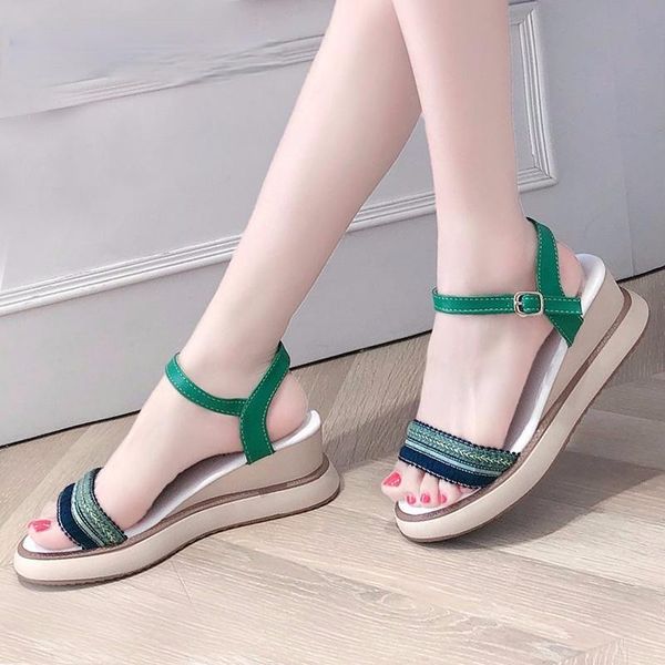 platform sandals women 2021 summer chunky high heels female wedges shoes for fish toe green white 5cm sandalia feminina dress, Black
platform sandals women 2021 summer chunky high heels female wedges shoes for fish toe green white 5cm sandalia feminina dress, Black