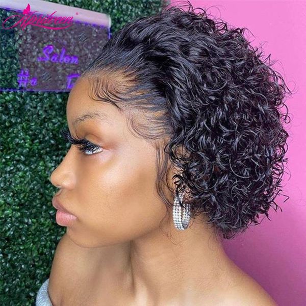lace wigs aprilvenn curly bob transparent front human hair short pixie cut virgin for black women deep water wave, Black;brown
lace wigs aprilvenn curly bob transparent front human hair short pixie cut virgin for black women deep water wave, Black;brown