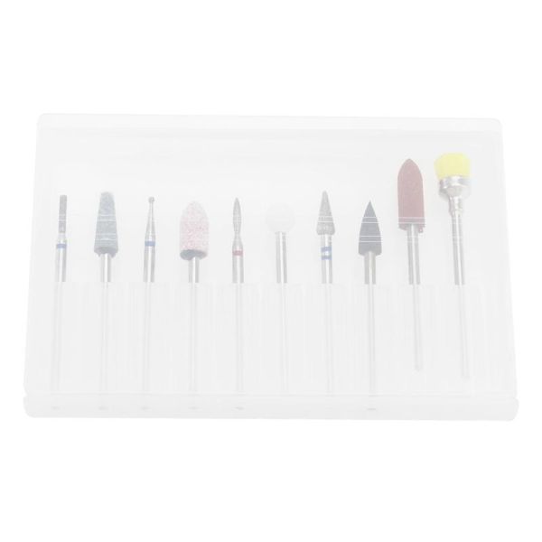 nail drill & accessories 1 set/10pcs stainless steel bits grinder files sanding head set
nail drill & accessories 1 set/10pcs stainless steel bits grinder files sanding head set