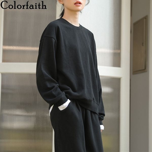 colorfaith new autumn winter women sets two pieces pullovers sporty pants lounge wear minimalist tracksuit suits ws1883 210413, White
colorfaith new autumn winter women sets two pieces pullovers sporty pants lounge wear minimalist tracksuit suits ws1883 210413, White