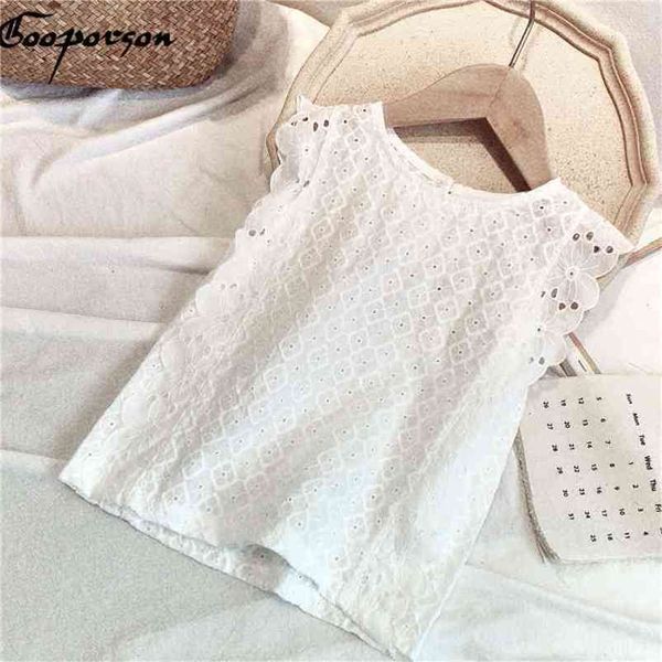 gooporson lace flower hollow out summer shirt fashion little girls costume korean cute children clothes girl clothing 210715, White;black
gooporson lace flower hollow out summer shirt fashion little girls costume korean cute children clothes girl clothing 210715, White;black