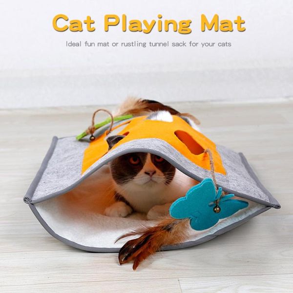 cat toys sleeping bag funny puppy toy tunnel hide seek blanket with vocal sound paper hit hamster puzzle pet playmate
cat toys sleeping bag funny puppy toy tunnel hide seek blanket with vocal sound paper hit hamster puzzle pet playmate