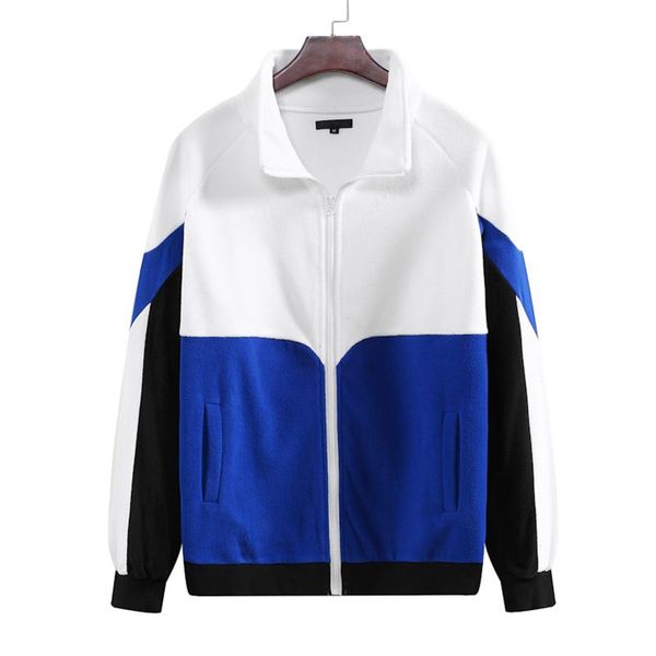 men's hoodies & sweatshirts mens casual color block long sleeve stand collar zipper cardigan sweatshirt loose outwear, Black
men's hoodies & sweatshirts mens casual color block long sleeve stand collar zipper cardigan sweatshirt loose outwear, Black