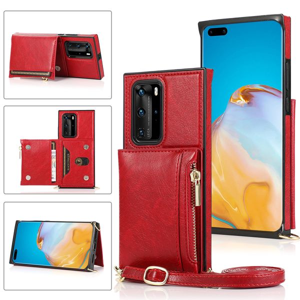 case zipper huawei p40 messenger type p40pro shell mate30pro bag mobile for wallet protective stand suitable ceafr, Red;black
case zipper huawei p40 messenger type p40pro shell mate30pro bag mobile for wallet protective stand suitable ceafr, Red;black