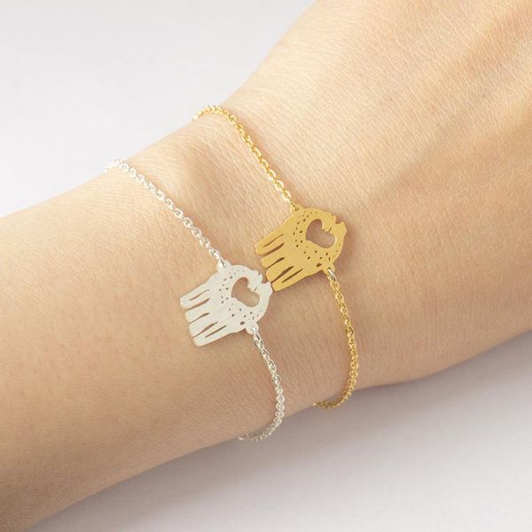 link, chain acebfeet stainless steel love giraffe charm bracelet animal jewelry link pulseras mujer valentines gift bijoux femme, Black 
link, chain acebfeet stainless steel love giraffe charm bracelet animal jewelry link pulseras mujer valentines gift bijoux femme, Black
