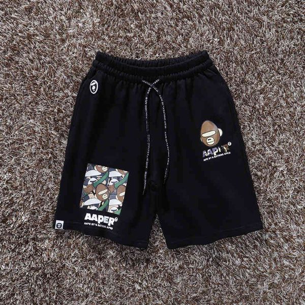 fashion shorts 2021ss summer brand ape head casual men's capris letter printed, White;black
fashion shorts 2021ss summer brand ape head casual men's capris letter printed, White;black