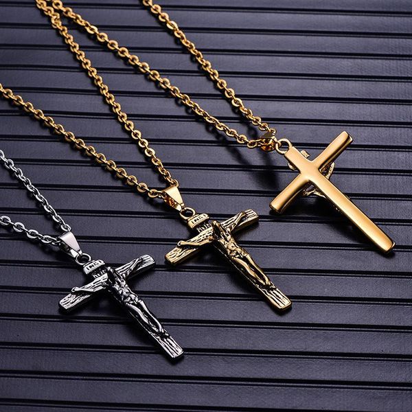pendant necklaces men's neck chain on the for men accessories stainless steel fashion 2021 jewelry necklace gold cross steampunk, Silver
pendant necklaces men's neck chain on the for men accessories stainless steel fashion 2021 jewelry necklace gold cross steampunk, Silver