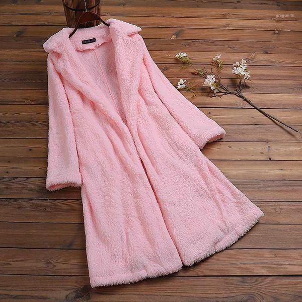 women's jackets women's elegant fluffy coats long sleeve outwears female open stich cardigan overcoat chic coat autumn women casua, Black;brown 
women's jackets women's elegant fluffy coats long sleeve outwears female open stich cardigan overcoat chic coat autumn women casua, Black;brown
