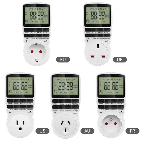 timers 230v 50hz 7 day 12/24 hour electronic digital timer switch eu fr br plug kitchen outlet programmable timing socket control
timers 230v 50hz 7 day 12/24 hour electronic digital timer switch eu fr br plug kitchen outlet programmable timing socket control