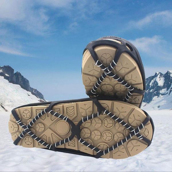 cords, slings and webbing 1 pair non-slip ice snow crampon silicone shoe covers outdoor sports supplies 
cords, slings and webbing 1 pair non-slip ice snow crampon silicone shoe covers outdoor sports supplies