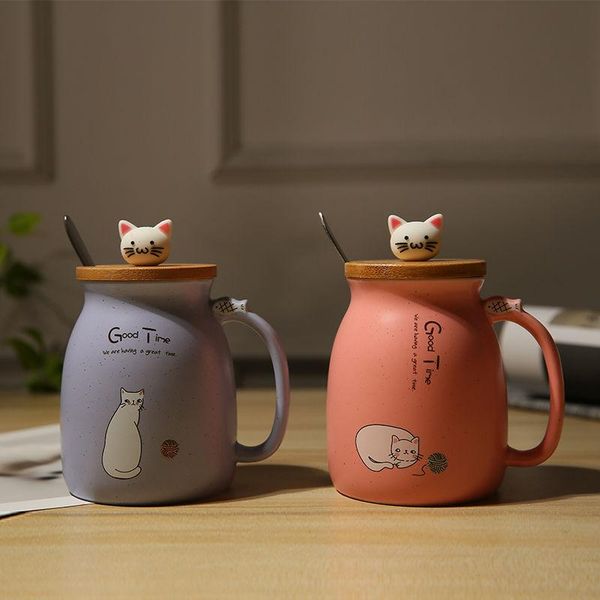 mugs creative cute cat mug heat-resistant cartoon cup with lid and spoon coffee ceramic children drinkware gift
mugs creative cute cat mug heat-resistant cartoon cup with lid and spoon coffee ceramic children drinkware gift