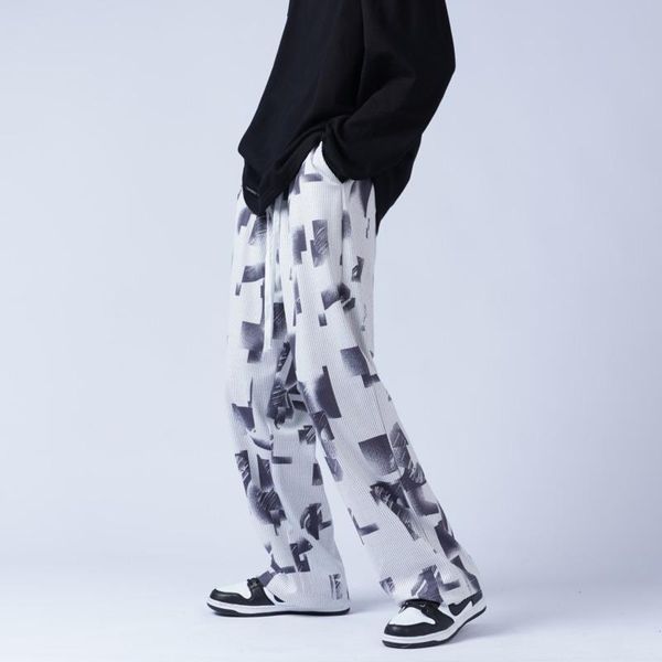 men's pants summer thin casual fashion black white straight men streetwear loose breathable wide-leg mens trousers
men's pants summer thin casual fashion black white straight men streetwear loose breathable wide-leg mens trousers