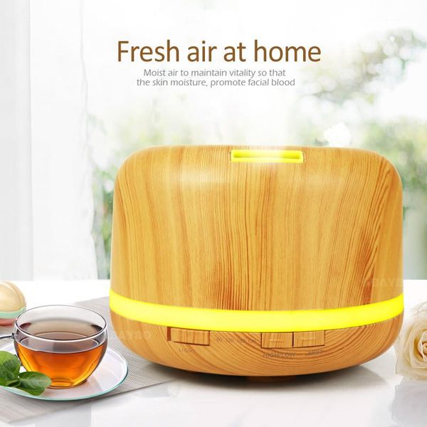 500ml essential oil aromatherapy ultrasonic air humidifier 7 kinds of led color optional wood grain household humidifiers
500ml essential oil aromatherapy ultrasonic air humidifier 7 kinds of led color optional wood grain household humidifiers