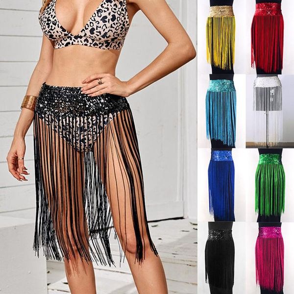 skirts belt hollow tassel beach skirt ladies waist sequin stitching dance summer, Black
skirts belt hollow tassel beach skirt ladies waist sequin stitching dance summer, Black
