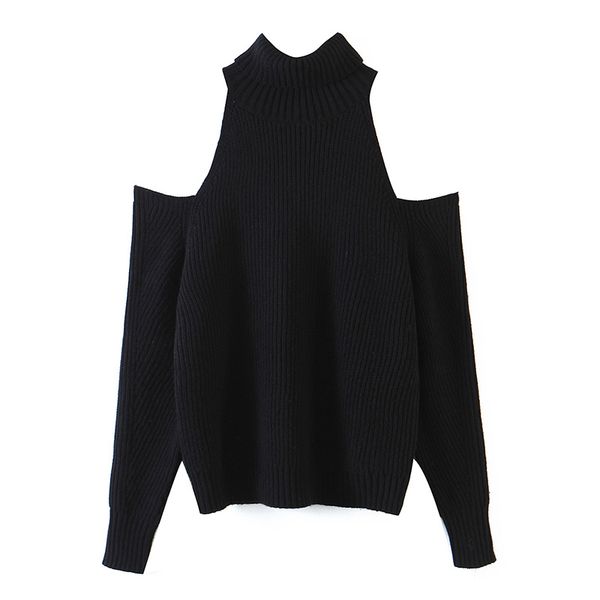 paris girl chic women off shoulder knitted sweater solid color elegant turtleneck pullover jumpers female long sleeve casual 210524, White;black
paris girl chic women off shoulder knitted sweater solid color elegant turtleneck pullover jumpers female long sleeve casual 210524, White;black