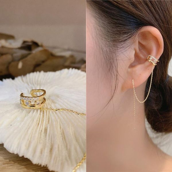 dangle & chandelier fashion ear clip single earring star double chain tassel cuff earrings for women gift moon pendant long tassels, Silver
dangle & chandelier fashion ear clip single earring star double chain tassel cuff earrings for women gift moon pendant long tassels, Silver
