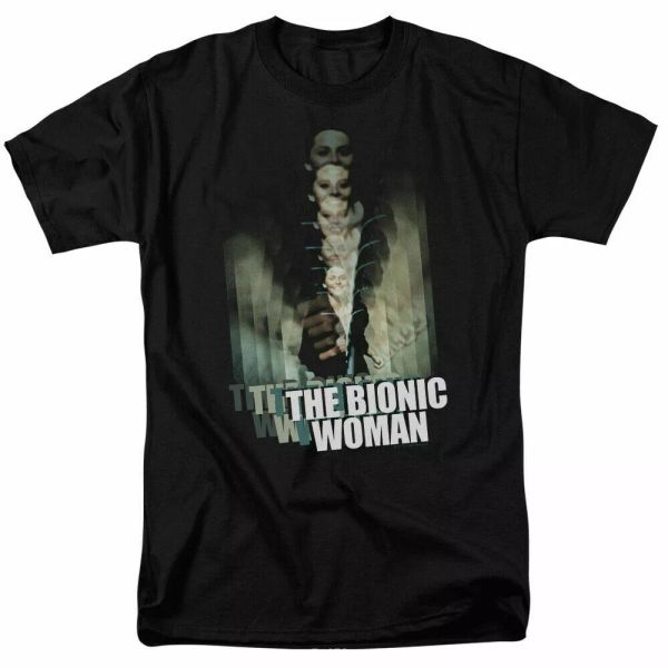 the bionic woman motion blur t shirt mens licensed classic merchandise black, White;black
the bionic woman motion blur t shirt mens licensed classic merchandise black, White;black