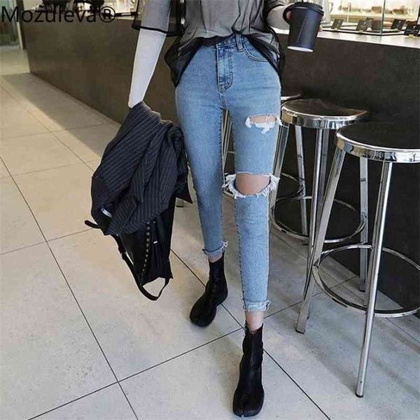skinny for high waist ripped hole female pencil streetwear stretch women denim jeans pants 210416, Blue
skinny for high waist ripped hole female pencil streetwear stretch women denim jeans pants 210416, Blue