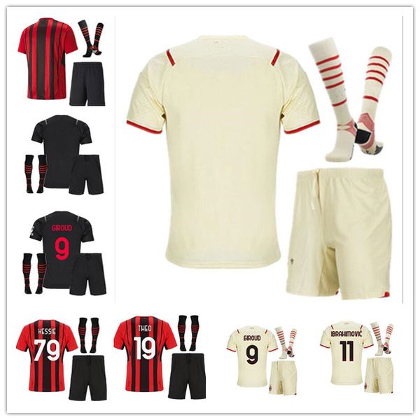 21 22 23 soccer jersey kits 2021 2022 2023 ibrahimovic piatek football shirt paqueta bennacer theo tonali camisa de futebol sets uniforms, Black;yellow
21 22 23 soccer jersey kits 2021 2022 2023 ibrahimovic piatek football shirt paqueta bennacer theo tonali camisa de futebol sets uniforms, Black;yellow