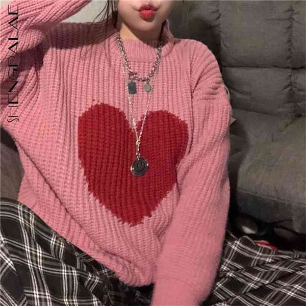 sweet love pattern sweater women's spring round neck large size long sleeve knitted pullover female 5b22 210427, White;black
sweet love pattern sweater women's spring round neck large size long sleeve knitted pullover female 5b22 210427, White;black