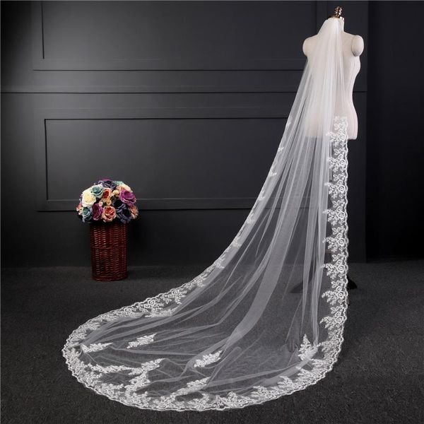 bridal veils favordear 300cm long white tulle wedding veil one layer ivory lace ege with comb, Black
bridal veils favordear 300cm long white tulle wedding veil one layer ivory lace ege with comb, Black